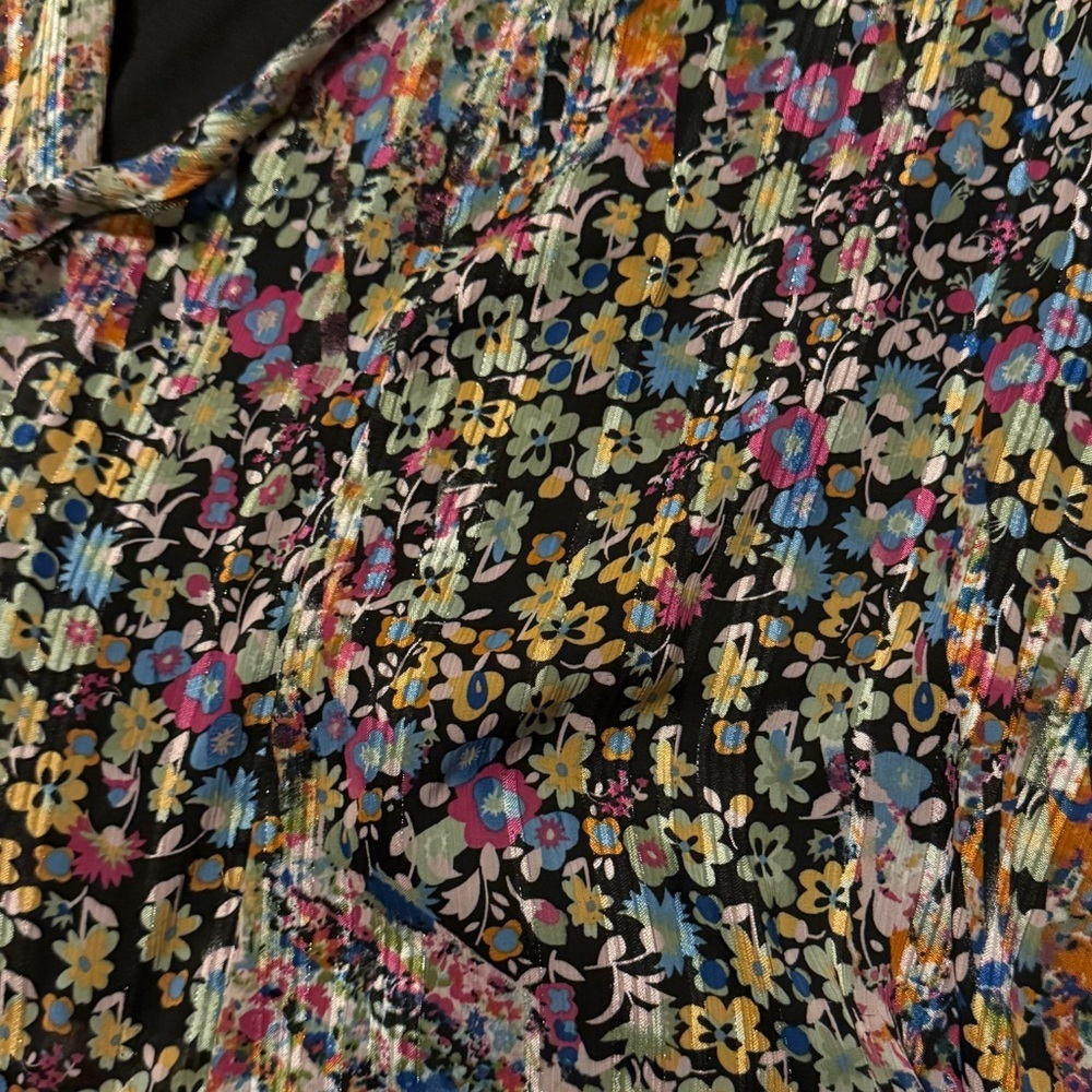 Rebecca Malone Size Small Floral Blouse - Picture 2 of 4